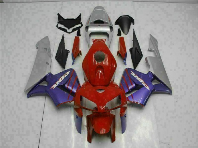 Best 2005-2006 Red Purple Honda CBR600RR Motorbike Fairing Kits Best 2005-2006 Red Purple Honda CBR600RR Motorbike Fairing Kits