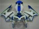 Best 2005-2006 White Blue Honda CBR600RR Motorcycle Fairing Kits Best 2005-2006 White Blue Honda CBR600RR Motorcycle Fairing Kits