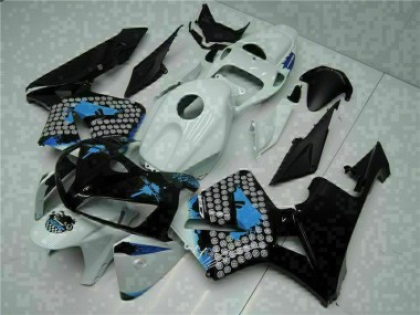Best 2005-2006 Black Honda CBR600RR Motorcycle Fairings Kits