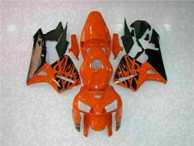 Best 2005-2006 Orange Honda CBR600RR Motor Fairings