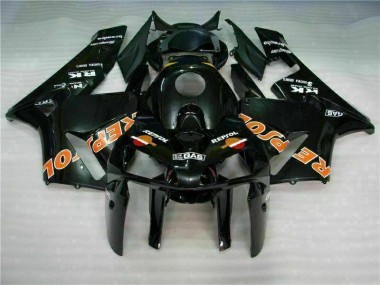 Best 2005-2006 Black Repsol Honda CBR600RR Motorcylce Fairings
