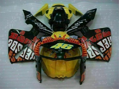 Best 2005-2006 Black Red Yellow 46 Honda CBR600RR Motorcycle Fairing