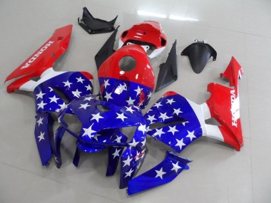 Best 2005-2006 America Flag Honda CBR600RR Motorcycle Fairings