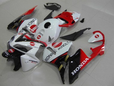 Best 2005-2006 Red Konica Honda CBR600RR Motorbike Fairing Kits