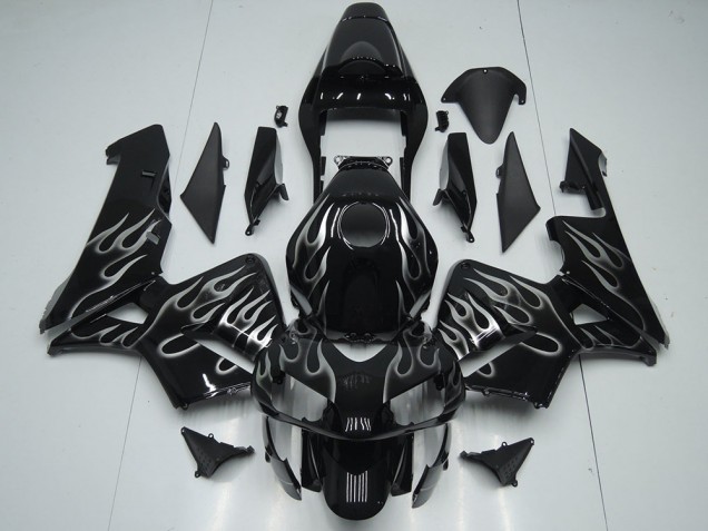 Best 2005-2006 Silver Flame Honda CBR600RR Motorcycle Replacement Fairings Best 2005-2006 Silver Flame Honda CBR600RR Motorcycle Replacement Fairings