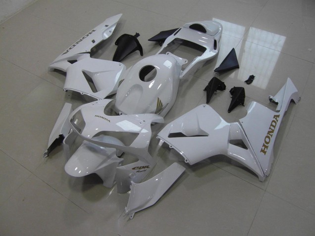 Best 2005-2006 White Honda CBR600RR Motorcycle Fairings & Bodywork Best 2005-2006 White Honda CBR600RR Motorcycle Fairings & Bodywork