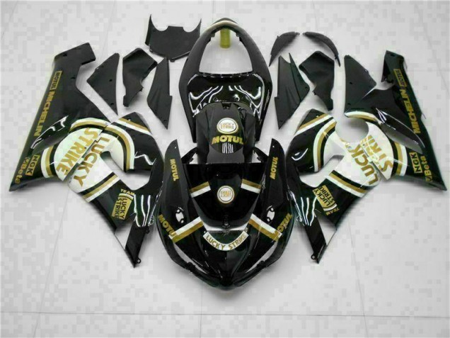 Best 2005-2006 Black Kawasaki ZX6R Motorcylce Fairings Best 2005-2006 Black Kawasaki ZX6R Motorcylce Fairings