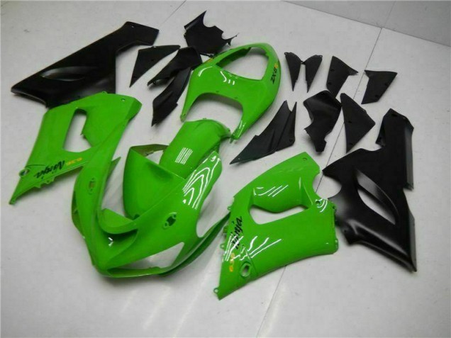 Best 2005-2006 Green Kawasaki ZX6R Motorbike Fairing