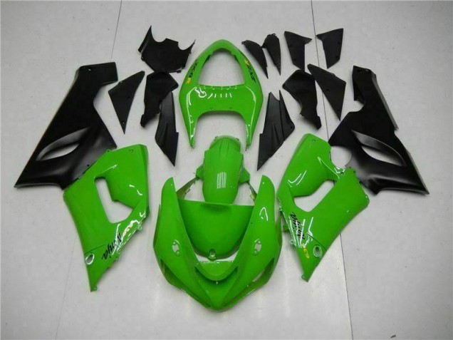 Best 2005-2006 Green Kawasaki ZX6R Motorbike Fairing