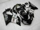 Best 2005-2006 Black Kawasaki ZX6R Bike Fairings