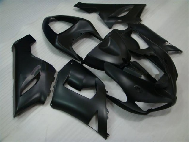 Best 2005-2006 Matte Black Kawasaki ZX6R Bike Fairing Best 2005-2006 Matte Black Kawasaki ZX6R Bike Fairing