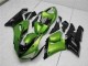 Best 2005-2006 Green Kawasaki ZX6R Motorcycle Bodywork Best 2005-2006 Green Kawasaki ZX6R Motorcycle Bodywork