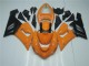 Best 2005-2006 Orange Black Kawasaki ZX6R Bike Fairings