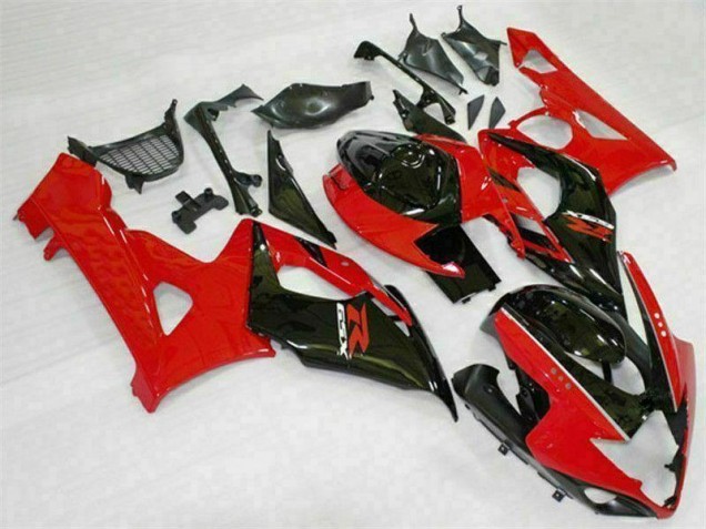 Best 2005-2006 Red Black Suzuki GSXR 1000 Motorcycle Fairings Best 2005-2006 Red Black Suzuki GSXR 1000 Motorcycle Fairings