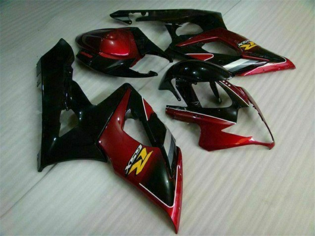 Best 2005-2006 Red Black Suzuki GSXR 1000 Bike Fairing Kit Best 2005-2006 Red Black Suzuki GSXR 1000 Bike Fairing Kit