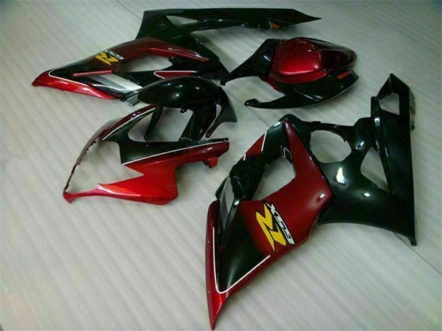 Best 2005-2006 Red Black Suzuki GSXR 1000 Bike Fairing Kit Best 2005-2006 Red Black Suzuki GSXR 1000 Bike Fairing Kit
