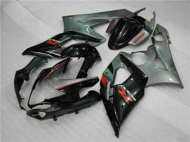 Best 2005-2006 Grey Black Suzuki GSXR 1000 Motorcyle Fairings Best 2005-2006 Grey Black Suzuki GSXR 1000 Motorcyle Fairings