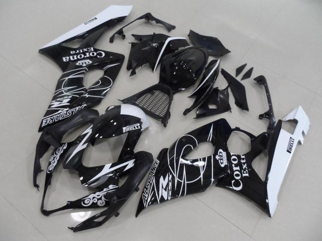 Best 2005-2006 Black Corona Suzuki GSXR 1000 Bike Fairing Kit Best 2005-2006 Black Corona Suzuki GSXR 1000 Bike Fairing Kit
