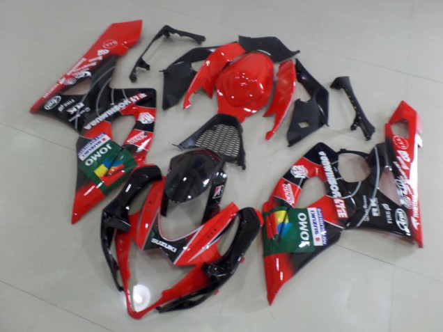 Best 2005-2006 Red Yoshimura Suzuki GSXR 1000 Motorcycle Fairing Kit Best 2005-2006 Red Yoshimura Suzuki GSXR 1000 Motorcycle Fairing Kit