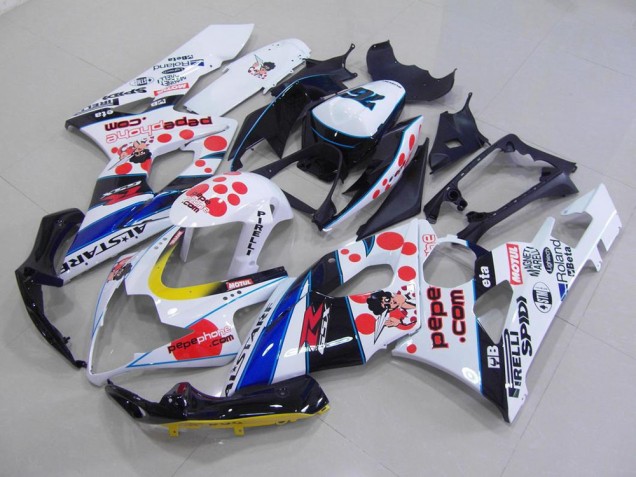 Best 2005-2006 Pepe Phone Suzuki GSXR 1000 Motorcycle Bodywork Best 2005-2006 Pepe Phone Suzuki GSXR 1000 Motorcycle Bodywork