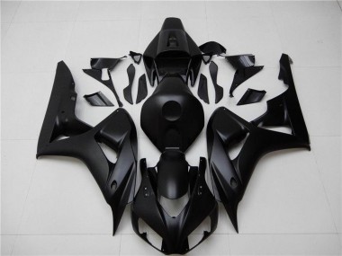 Best 2006-2007 Matte Black Honda CBR1000RR Bike Fairing Kit