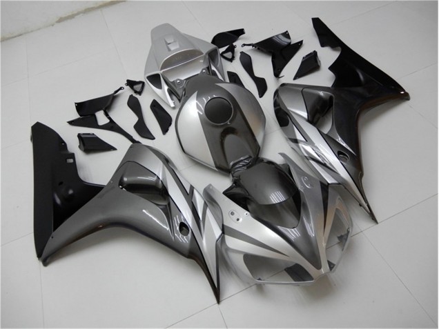 Best 2006-2007 Black Silver Grey Honda CBR1000RR Motorcycle Bodywork Best 2006-2007 Black Silver Grey Honda CBR1000RR Motorcycle Bodywork
