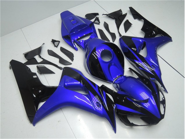 Best 2006-2007 Blue Black Honda CBR1000RR Moto Fairings