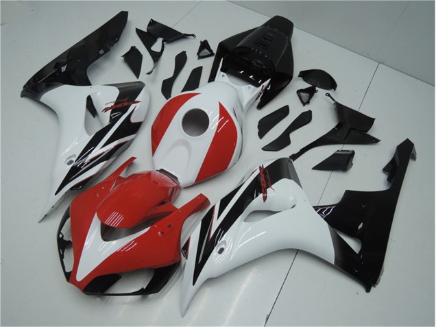 Best 2006-2007 Red White Black Honda CBR1000RR Motorcylce Fairings Best 2006-2007 Red White Black Honda CBR1000RR Motorcylce Fairings