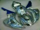 Best 2006-2007 Blue Flame Silver Honda CBR1000RR Motorcycle Fairing Kits Best 2006-2007 Blue Flame Silver Honda CBR1000RR Motorcycle Fairing Kits