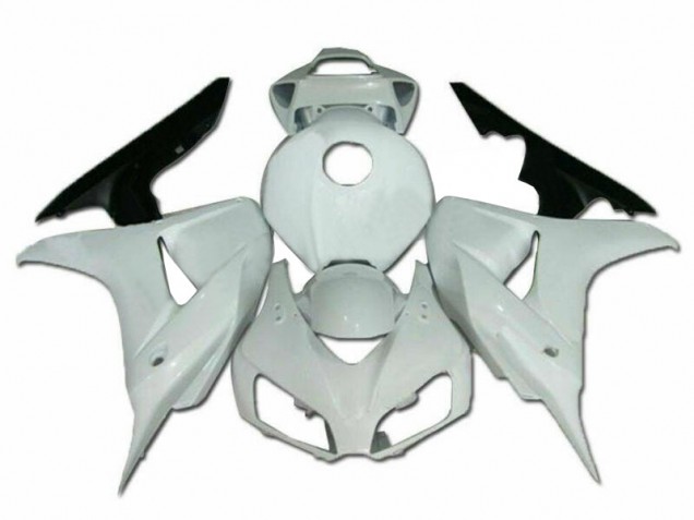 Best 2006-2007 White Honda CBR1000RR Bike Fairings Best 2006-2007 White Honda CBR1000RR Bike Fairings