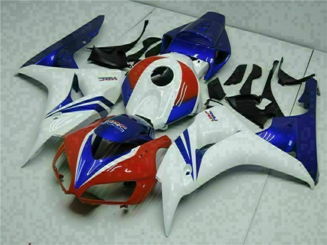 Best 2006-2007 Blue White Honda CBR1000RR Motorbike Fairing Kits Best 2006-2007 Blue White Honda CBR1000RR Motorbike Fairing Kits