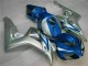 Best 2006-2007 Blue Silver Honda CBR1000RR Motorcycle Fairings Kits Best 2006-2007 Blue Silver Honda CBR1000RR Motorcycle Fairings Kits