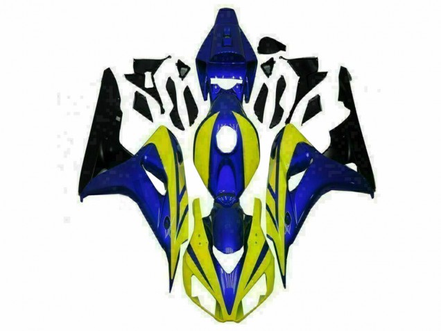 Best 2006-2007 Blue Yellow Honda CBR1000RR Motorcycle Replacement Fairings Best 2006-2007 Blue Yellow Honda CBR1000RR Motorcycle Replacement Fairings