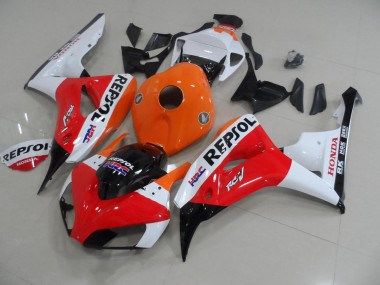 Best 2006-2007 Black Red White Repsol Honda CBR1000RR Motorbike Fairing Kits