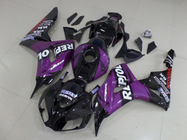 Best 2006-2007 Purple Repsol Honda CBR1000RR Motorcyle Fairings