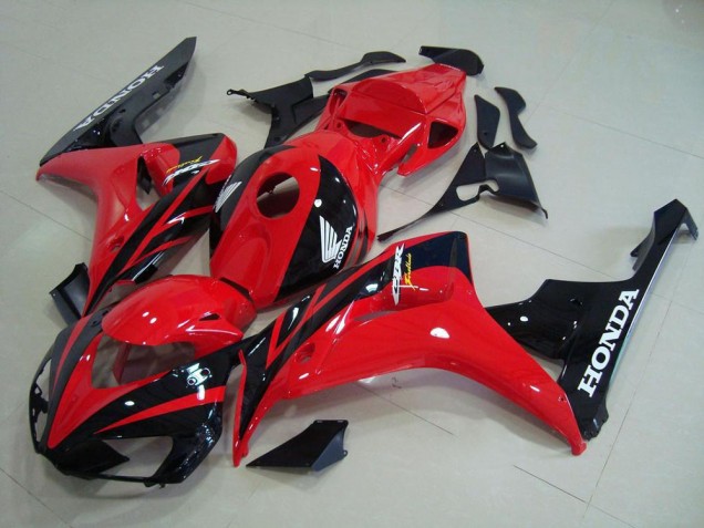 Best 2006-2007 Red Black Honda CBR1000RR Motorbike Fairings Best 2006-2007 Red Black Honda CBR1000RR Motorbike Fairings
