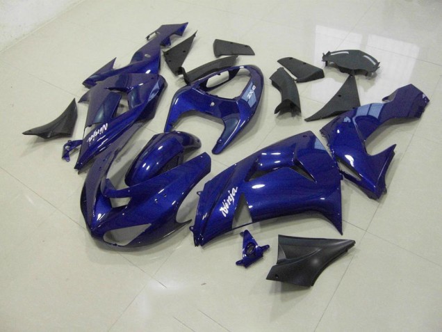 Best 2006-2007 Dark Blue Kawasaki ZX10R Replacement Fairings Best 2006-2007 Dark Blue Kawasaki ZX10R Replacement Fairings