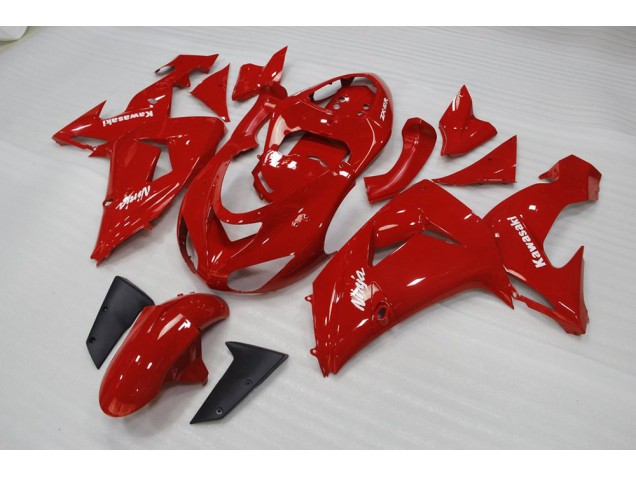 Best 2006-2007 Red Kawasaki ZX10R Motorbike Fairings Best 2006-2007 Red Kawasaki ZX10R Motorbike Fairings