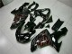 Best 2006-2007 Black Red Flame Kawasaki ZX10R Motorcyle Fairings Best 2006-2007 Black Red Flame Kawasaki ZX10R Motorcyle Fairings