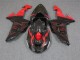 Best 2006-2007 Black Red Kawasaki ZX10R Motorcycle Fairings Best 2006-2007 Black Red Kawasaki ZX10R Motorcycle Fairings