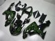 Best 2006-2007 Black Green Flame Kawasaki ZX10R Motorcycle Fairing Best 2006-2007 Black Green Flame Kawasaki ZX10R Motorcycle Fairing