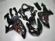 Best 2006-2007 Black Grey Red Kawasaki ZX10R Motorbike Fairing Best 2006-2007 Black Grey Red Kawasaki ZX10R Motorbike Fairing