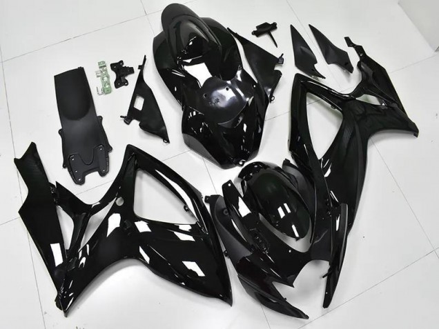 Best 2006-2007 Glossy Black Suzuki GSXR 600/750 Bike Fairing Best 2006-2007 Glossy Black Suzuki GSXR 600/750 Bike Fairing