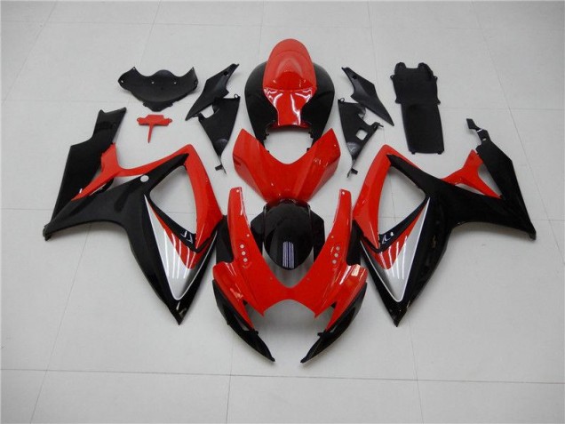 Best 2006-2007 Red Black Suzuki GSXR 600/750 Replacement Motorcycle Fairings Best 2006-2007 Red Black Suzuki GSXR 600/750 Replacement Motorcycle Fairings