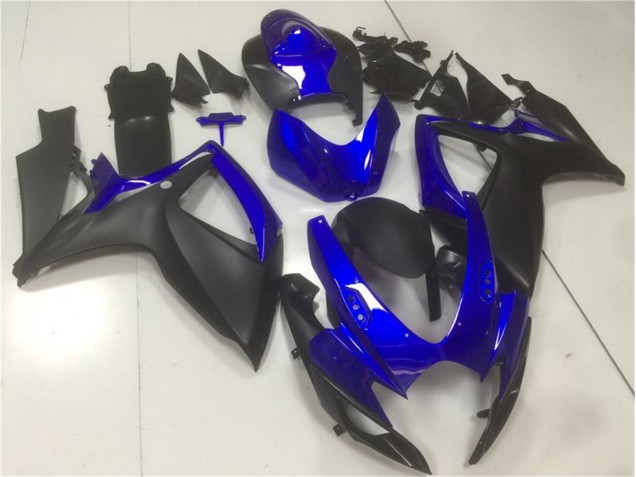 Best 2006-2007 Black Blue Suzuki GSXR 600/750 Motorbike Fairing Kits & Bodywork Best 2006-2007 Black Blue Suzuki GSXR 600/750 Motorbike Fairing Kits & Bodywork