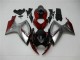 Best 2006-2007 Red Silver Suzuki GSXR 600/750 Bike Fairing Kit Best 2006-2007 Red Silver Suzuki GSXR 600/750 Bike Fairing Kit