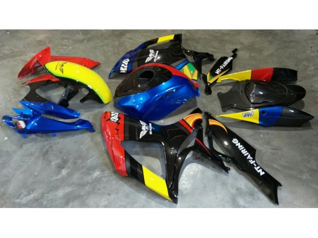Best 2006-2007 Red Blue Suzuki GSXR 600/750 Motorbike Fairing Best 2006-2007 Red Blue Suzuki GSXR 600/750 Motorbike Fairing
