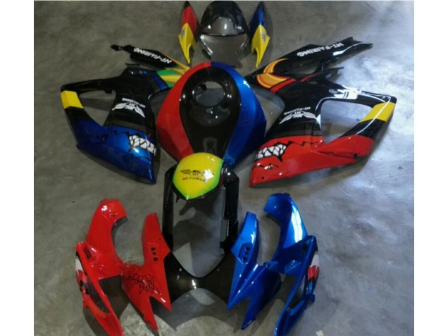 Best 2006-2007 Red Blue Suzuki GSXR 600/750 Motorbike Fairing Best 2006-2007 Red Blue Suzuki GSXR 600/750 Motorbike Fairing