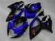 Best 2006-2007 Blue Black Suzuki GSXR 600/750 Motorbike Fairing Kits Best 2006-2007 Blue Black Suzuki GSXR 600/750 Motorbike Fairing Kits