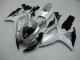 Best 2006-2007 Silver Suzuki GSXR 600/750 Motorcycle Fairings Kits Best 2006-2007 Silver Suzuki GSXR 600/750 Motorcycle Fairings Kits